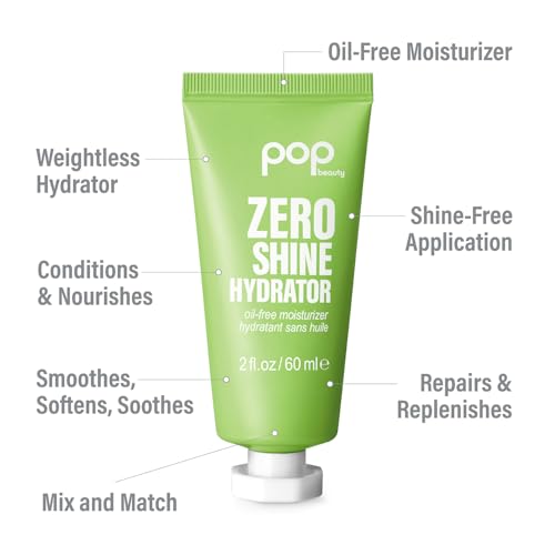 Pop Beauty 83000 Zero Shine Hydrator - Oil Free Hydrating Moisturizer, Cactus Fruit Extract And Ceramides Soothe Skin thumb #2