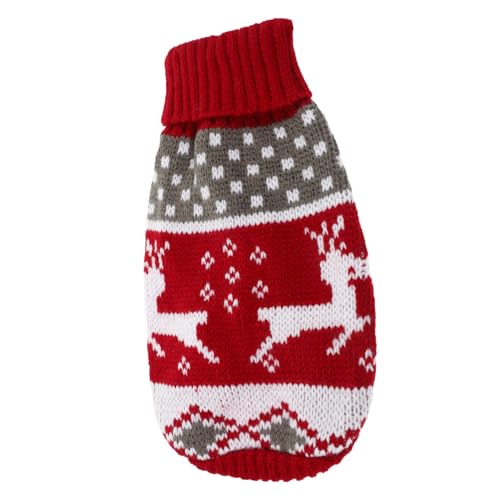Luxshiny 冬用あったかペットセーター 犬用 マ セーター 小型犬猫兼用 トナ