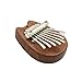 8 Keys Finger Piano Wood Thumb Musical Instrument Portable For Kids Beginners Portable Pocket Finger Thumb Piano Beginner Keyboard Instrument