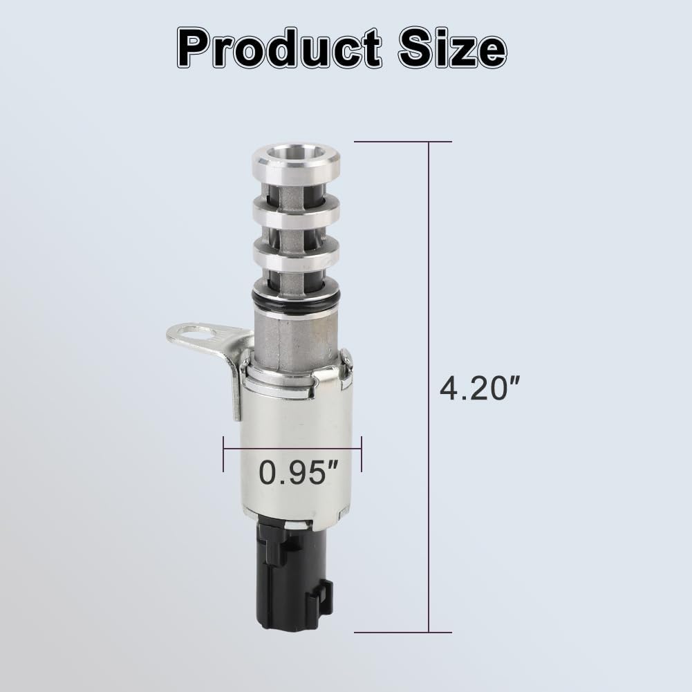 Engine Variable Valve Timing VVT Solenoid Compatible with Nissan Altima Armada Rogue Sentra Murano Pathfinder Maxima Titan Juke Infiniti QX60 Q50 QX80 QX50 Replacement for 916-725 237963RC0A