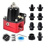 EVIL ENERGY Fuel Pressure Regulator 6AN EFI Bypass Return Adjustable (20-75PSI, 75-120PSI)