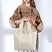 Bolso de Lona Con Bolsillos y Cremallera Imagen de Bolso de Lona Con Bolsillos y Cremallera