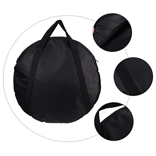 Yardwe Bolsa de Bateria Burra Pano Oxford à Prova de Ferrugem Redondo Bolsa de Almofada Prática de B