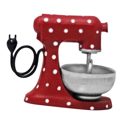 BESTonZON Mini licuadora Accesorios para casa de muñecas complementos casa de muñecas Juguete de Cocina en Miniatura Jugar Accesorios de Cocina Juguete en Miniatura Hoja de Hierro