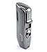 Scorch Torch Emissary Easy Slide Switch Triple Jet Flame Butane Torch Cigarette Cigar Lighter w/Punch Cutter Tool (Gunmetal)