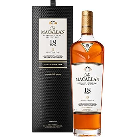 Macallan Sherry Oak 18 Years Old Whisky Cover