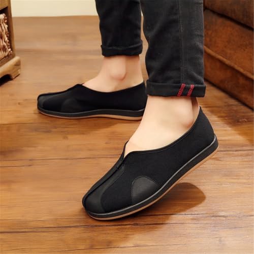 Martial Arts Shoes Old Beijing Cloth Shoes Tai Chi Kung Fu Shoes for Men & Women Flexible Breathable Fabric, and Rubber Sole Tradition Chinese Shoes2