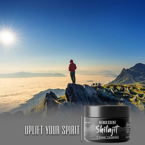 Mumijo Bergessenz Original Shilajit, Wildsammlung, 30g Glas