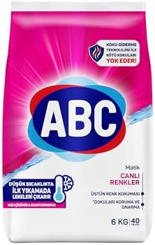 ABC DETERJAN Matik Canlı Renkler 6 Kg — Amazon ürün görseli