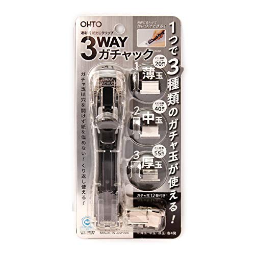 オート クリップ 3WAYガチャック クリア G3W-600-CL - オート - 商品画像