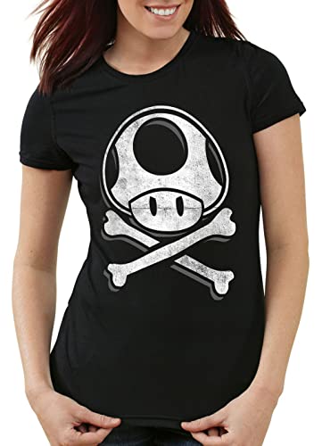 A.N.T. Toadskull T-Shirt da Donna Mario Console