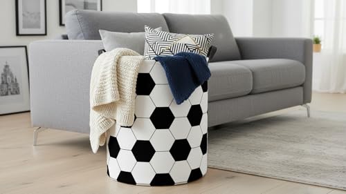 Image of 19.7 inch Laundry Basket,Waterproof Storage Bin,Room Decor(Hexagon)
