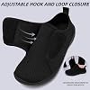 Womens Diabetic Shoes Slip On Orthopedic Slippers Adjustable Velcro Wide Toe Box House Shoes Zapatos para DiabeTicos Mujer Comfortable Edema Wlking Shoes