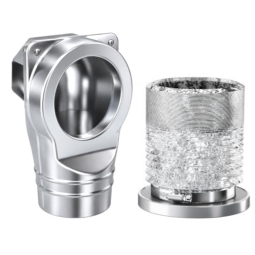 Image of Magnetic Dryer Vent Connector Kit Dryer Vent Hose Coupling Quick Connector