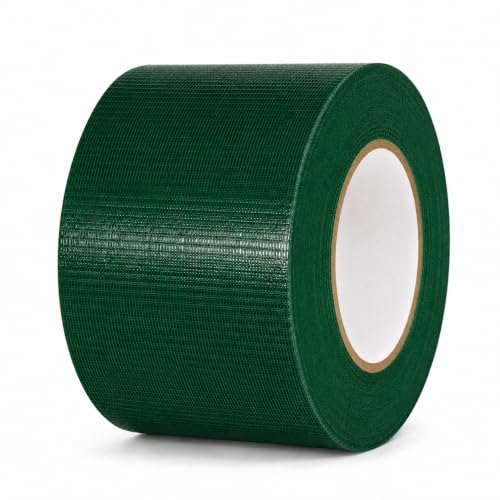 Image of GGR Supplies CDT-36 Industrial Grade Cloth Duct Tape, Dark Green 4 Inch x 60 Yards, Waterproof UV Resistant Heavy Duty, Clean Removal with No Sticky Residue for Repairs, Packaging, and Bundling