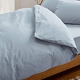 シーフィールド 日本製 綿100% 掛ふとんカバー 掛け布団カバー ダブル クレイブルー SB-504-N