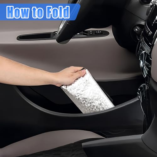 Image of ZATOOTO Car Window Shades for Honda CR-V 2017-2022, 4 Pcs Magnetic Car Window Covers, 100% UV Protection Foldable Privacy Curtains Side Window Sun Shade for Baby Breastfeeding Sleeping Camping