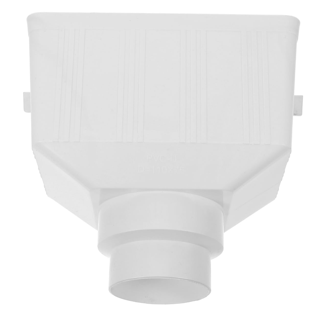 Housoutil Conector De Drenaje De Bajante Pvc 10.4X8.3 Pulgadas Adaptador Para Canalón De Agua De Lluvia Exterior Accesorios De Canalones Para Jardín