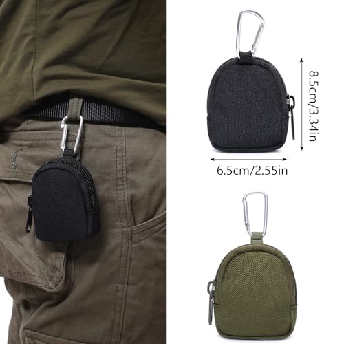 ZYETGH 2 Stück Leckerlibeutel für Hunde, Leckerlitasche für Hunde mit Reißverschluss Futterbeutel Hundetraining Freihändige Hundeleckerli Beutel Tragbare Mini Tasche für Hundetraining