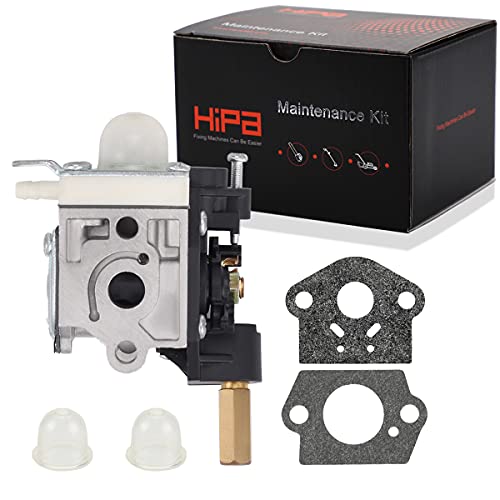 Hipa RB-K75 Carburetor with Gasket Primer Bulb for Echo GT200 GT200i GT200R GT201i SRM210 SRM210i SRM210U SRM211 SRM211i SRM211U Trimmer HC200 HC201 PE200 PE201 PPF210 PPF211 Pole Pruner