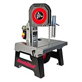 Bucktool 5' Variable Speed Metal Band Saw, 1.5HP 10A Benchtop Bandsaw with 137–472 FPM Speed Control, 5' Cutting Capacity, Adjustable Work Table & Extension Table for Metal Cutting