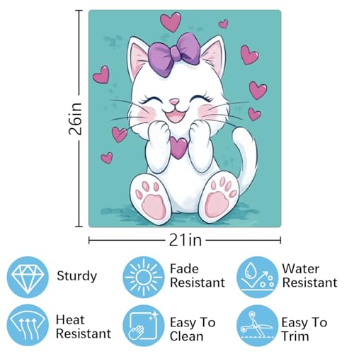 Panel frontal magnético Mexpekil de gato para decorar cocinas modernas 2