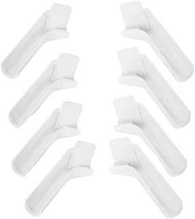 Podoy 8 Pack RV Rain Gutter Spouts with Extension Left and Right White (4 Left & 4 Right)