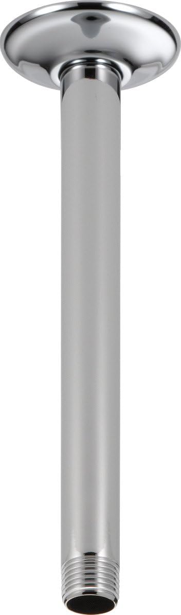 Delta Faucet U4999 Shower Arm and Flange, Chrome,9.00 x 2.88 x 9.00 inches