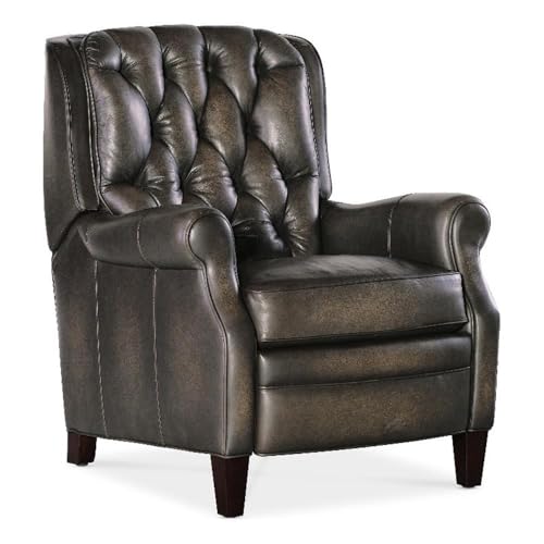 Sillón Plegable Cuero Gris miniatura 1