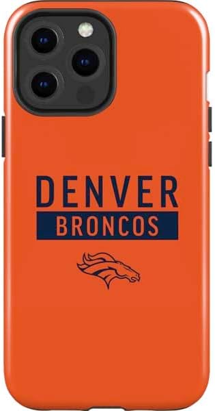 Skinit Impact Phone Case Compatible with iPhone 14 Pro Max - Officially Licensed NFL Denver Broncos Double Vision Design