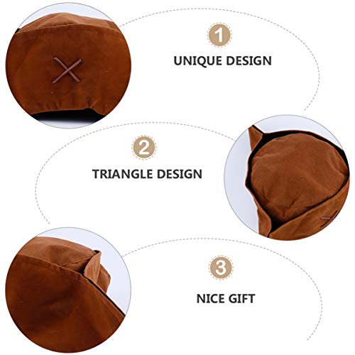 BESTOYARD Chapéu pirata de Halloween Capitão Fantasia Capuz Chapéu de Halloween Acessórios para Cosp