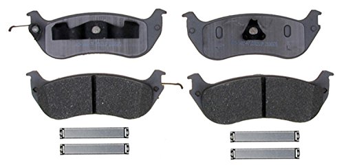 ACDelco Silver 14D674AMH (19288341) Semi-Metallic Rear Disc Brake Pad Set with Hardware