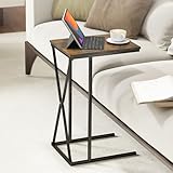 Résistant et durable : Cette petite table basse combine avec habileté une solide structure en métal et un plateau en bois épais. Elle allie une esthétique élégante à d'excellentes capacités de charge, garantissant une longue durée de vie, ce qui la rend idéale pour les petits espaces