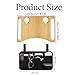Walker Tray for Folding Walker19*15in, Mobility Table Tray with Cup Holder & Wheelchair Side Bag（14.2 * 17.9in） Fits Most Standard Folding Walkers for Elderly