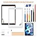 A1822 A1823 Screen Replacement, for iPad 2017 5th Generation Touch Screen 9.7 inch Digiziter Touchscreen Glass Panel with Home Button & Repair Tools (Not LCD)