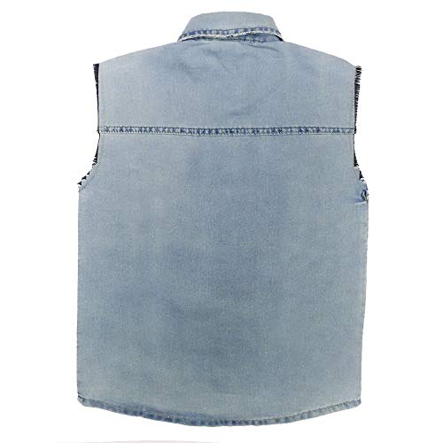 Camisa Look Jeans Colete Jeans - UNICA - 8