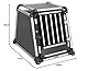Lampa 60506 Premium, Transportbox aus Aluminiumlegierung, speziell für den Transport von Tieren im Auto - Typ 6-55 x 77 x 60 cm