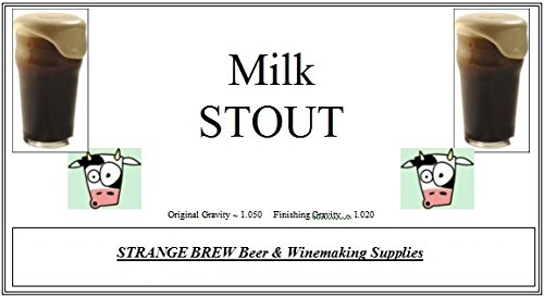 Strange Brew Home-Brew Beer Brewing Recipe Kit: Milk Stout