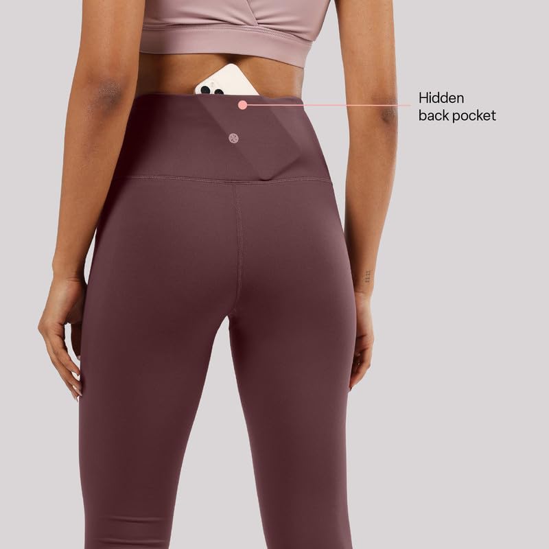 Image of BlissClub The Ultimate Leggings Lite, Ankle Length Tights for Women for Gym, Yoga and Workout with High Waist, Regular (for Women Upto 5'4)