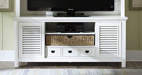 Image of APRODZ Solid Wood Celtic TV Stand Cabinet for Home | TV Unit for Living Room