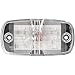 GG Grand General 75166 Rectangular Amber/Clear Wide Angle 10 SMD Marker Light with 2 Wires