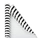 JAM Paper Gift Wrap - Striped Wrapping Paper - 50 Sq Ft Total (30 in x 10 Ft Each) - Black & White Stripes - 2 Rolls/Pack