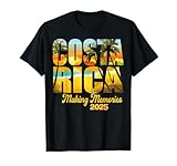 Costa Rica 2025 Making Memories Matching Family Vacation T-Shirt