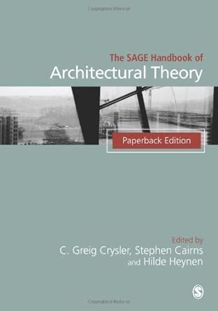 The SAGE Handbook of Architectural Theory published by SAGE Publications Ltd book cover