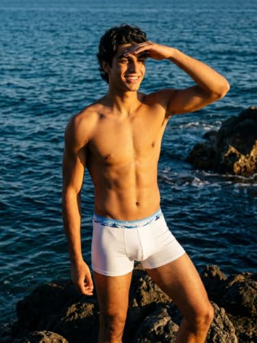 Image of Bummer Printed Micro Modal Trunks Underwear for Men - Ultra Soft & Breathable, 3 Times Softer Than Cotton, Anti-Bacterial, Stretchable for Ultimate Comfort & Style, Pack of 1 (A Shark Tank Product)