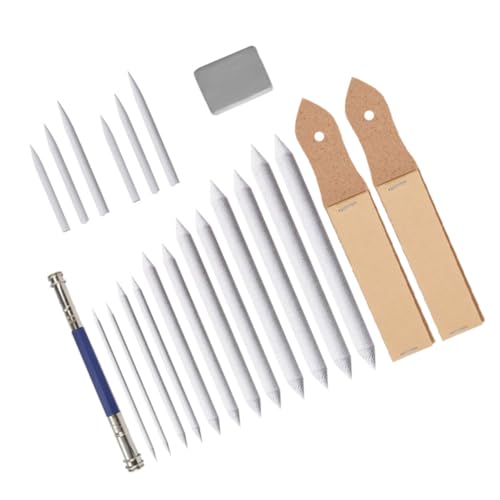 Beatifufu Sketching Drawing Kit Art Supplies Erasable Pencils Pencils Bulk Sandpaper Paper Painting Set Random