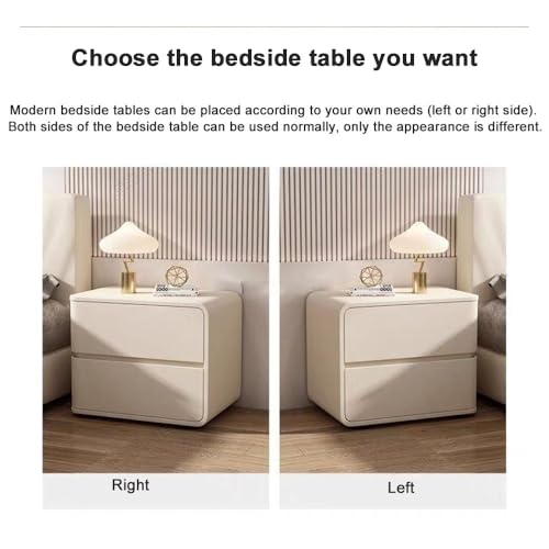 Table de chevet minimaliste pour désencombrer et ranger votre espace lit