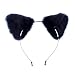 Cat Fox Long Fur Ears Headband Cosplay Party Costume Hair Clip for Women Girls
