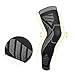 CHYLMAPHEN 2Pcs Full Leg Sleeve Long Compression Knee Brace Protect Leg for Men & Women, for Basketball, Cycling Sport Football for Volleyball Football Dance Yoga Tennis Running(L)