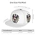 SEOCKA Austrian Coat of Arms Flag Hat Baseball Cap Flat Brimmed Dad Hats Back Buckle Hip Hop Cap for Men Women